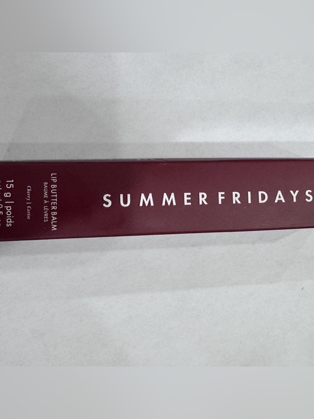 Summer Fridays Lip Butter Balm in Cherry